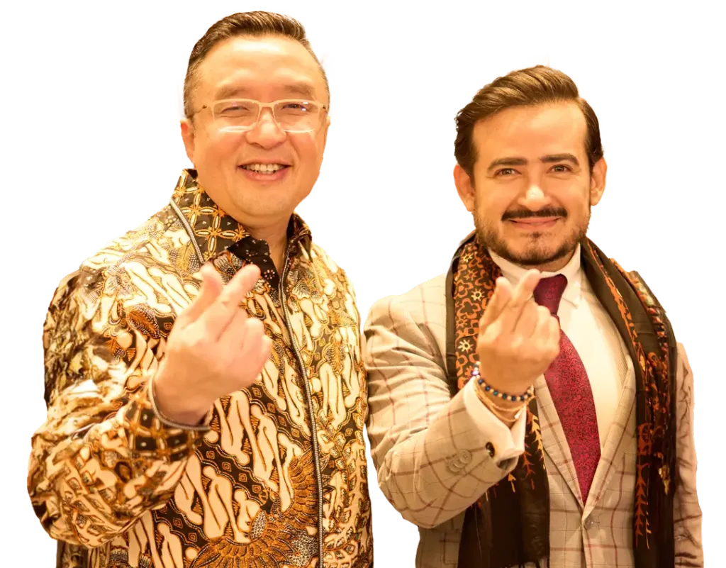 Dr. Teguh Tanuwidjaja Presidente ISWAM International y Dr. Jusueth Morán Presidente ISWAM Ecuador