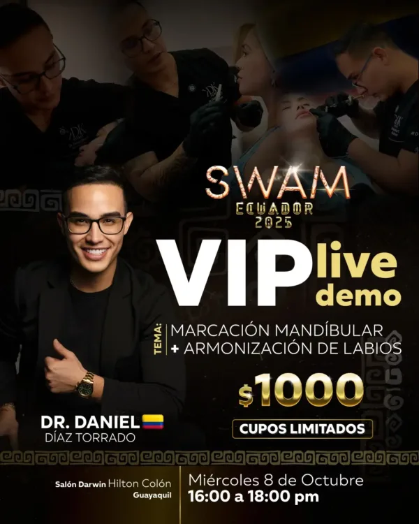 Live Demo | Dr. Daniel Diaz - Marcación Mandibular + Armonización de labios