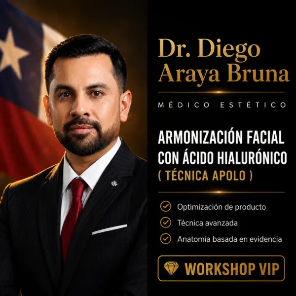 Armonización Facial con AH — Técnica Apolo | Dr. Diego Araya Bruna