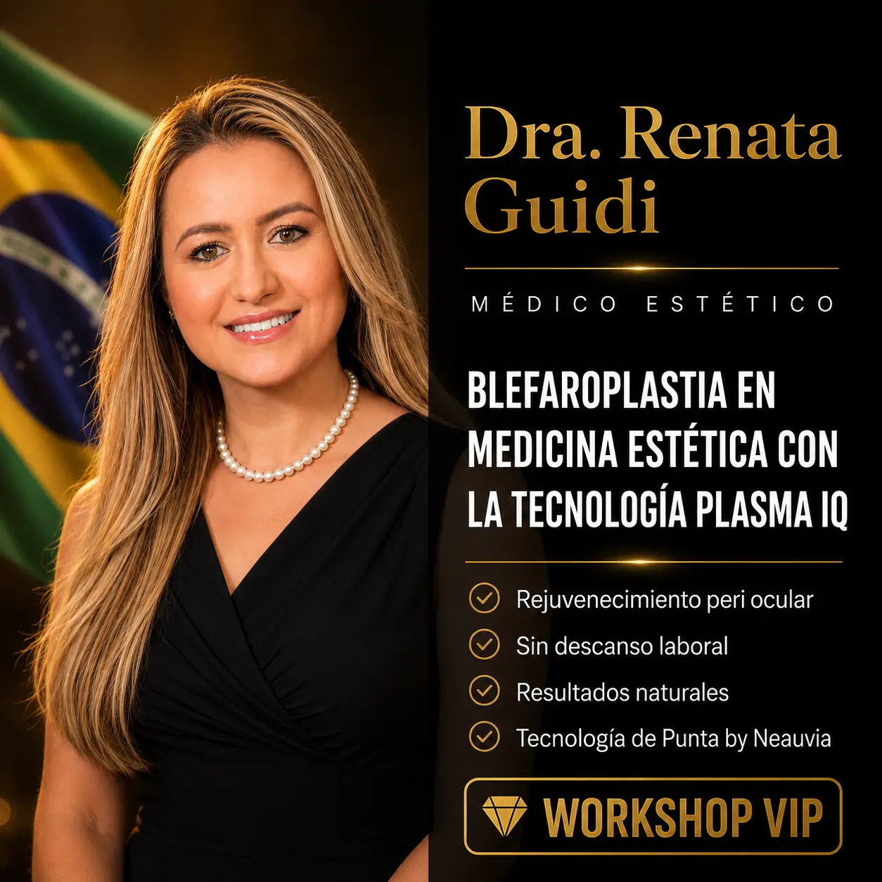 Blefaroplastia con tecnología Plasma IQ | Dra. Renata Guidi