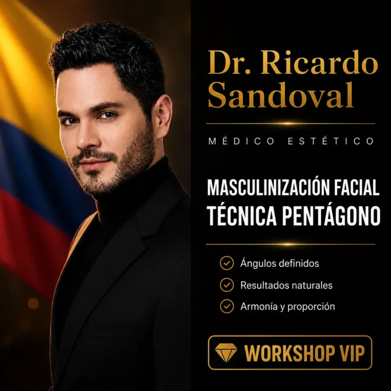 Masculinización facial – Técnica Pentágono | Dr. Ricardo Sandoval