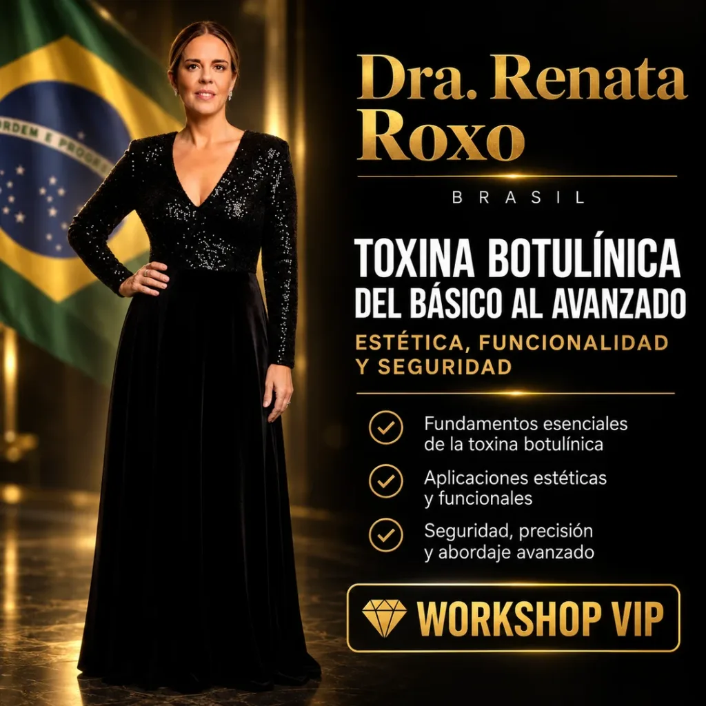 Workshop VIP Dra. Renata Roxo — Toxina Botulínica, SWAM Ecuador 2026